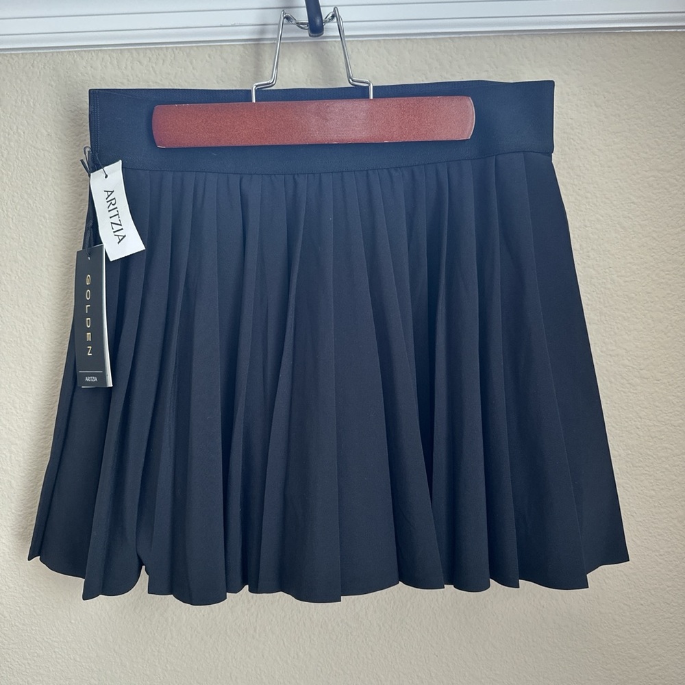 Aritzia Black Skater Skirt